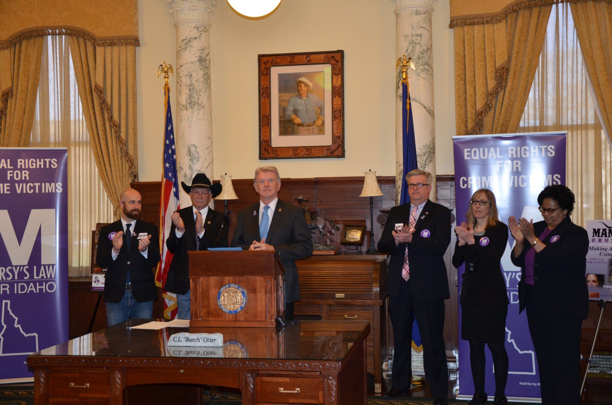 Governor Otter Proclaims April 8-14 as National Crime Victims’ Rights Week, Honors Victims, Advocates and Supporters